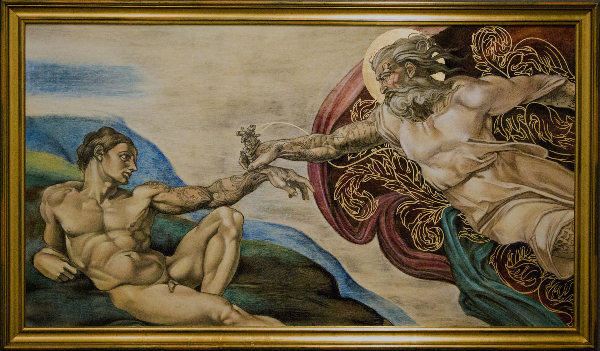 Bestowed Upon — Soft pastel on paper by Cias