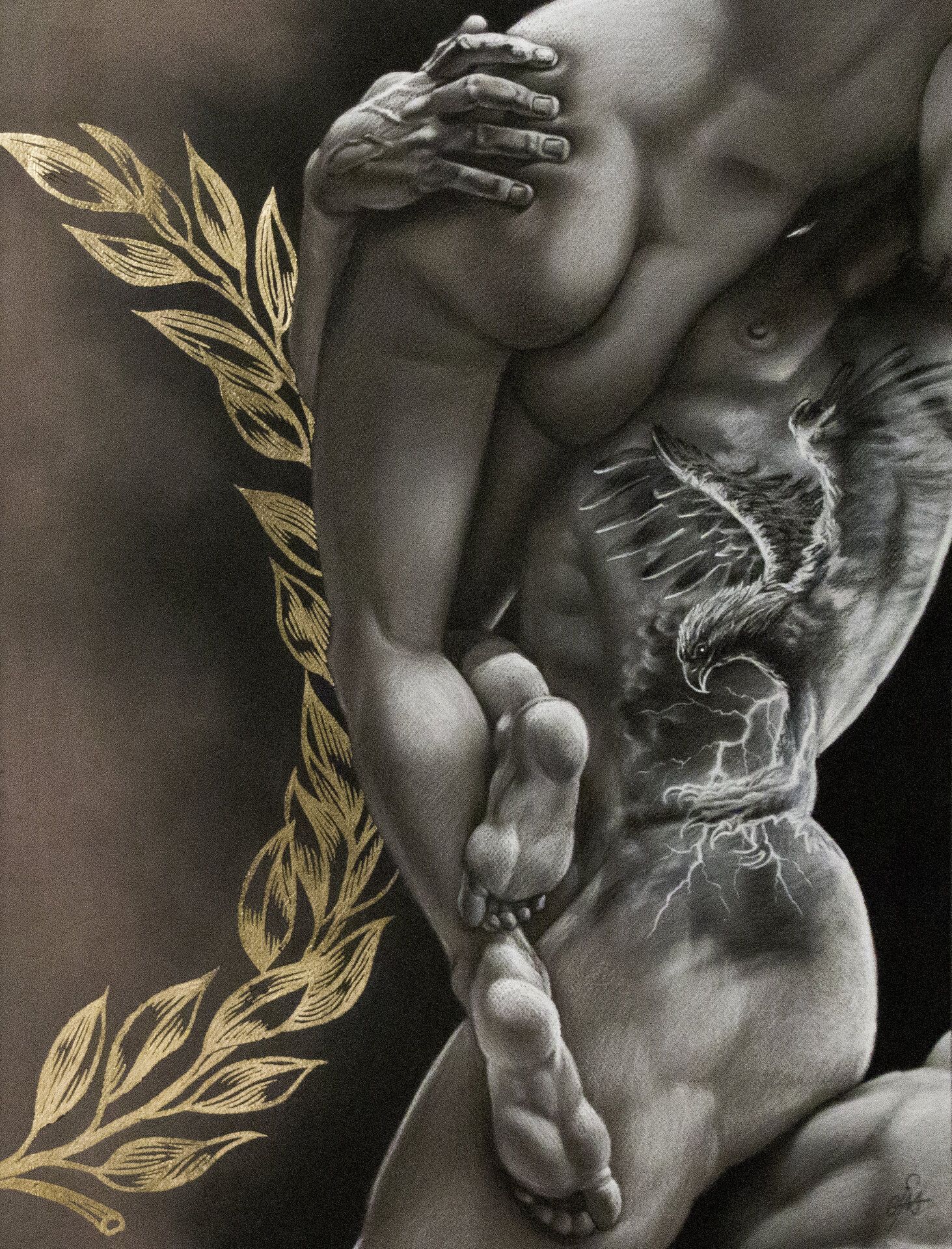 S.P.Q.R. — Soft pastel on paper by Cias