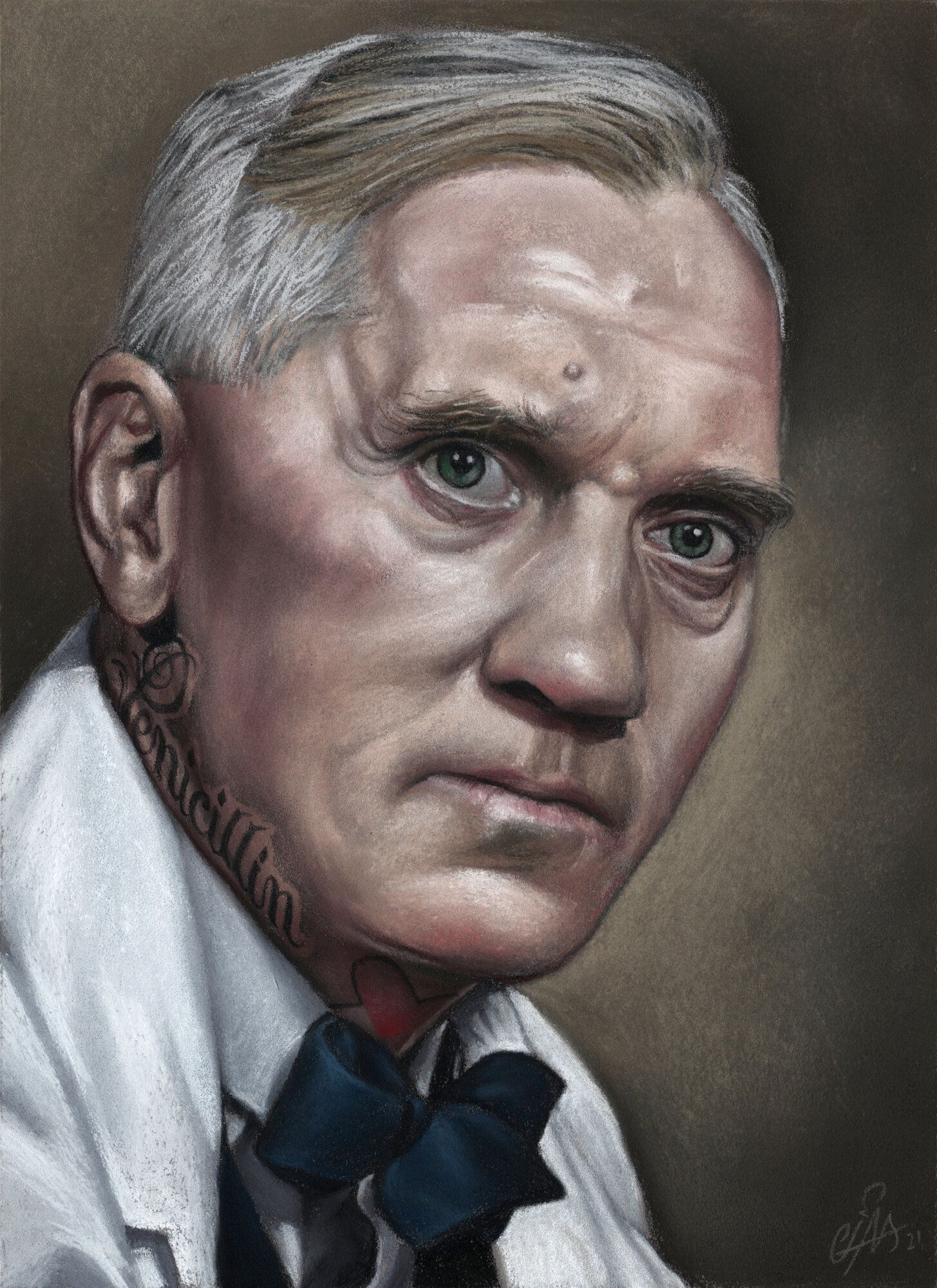 Super Mould — Soft pastel on paper by Cias