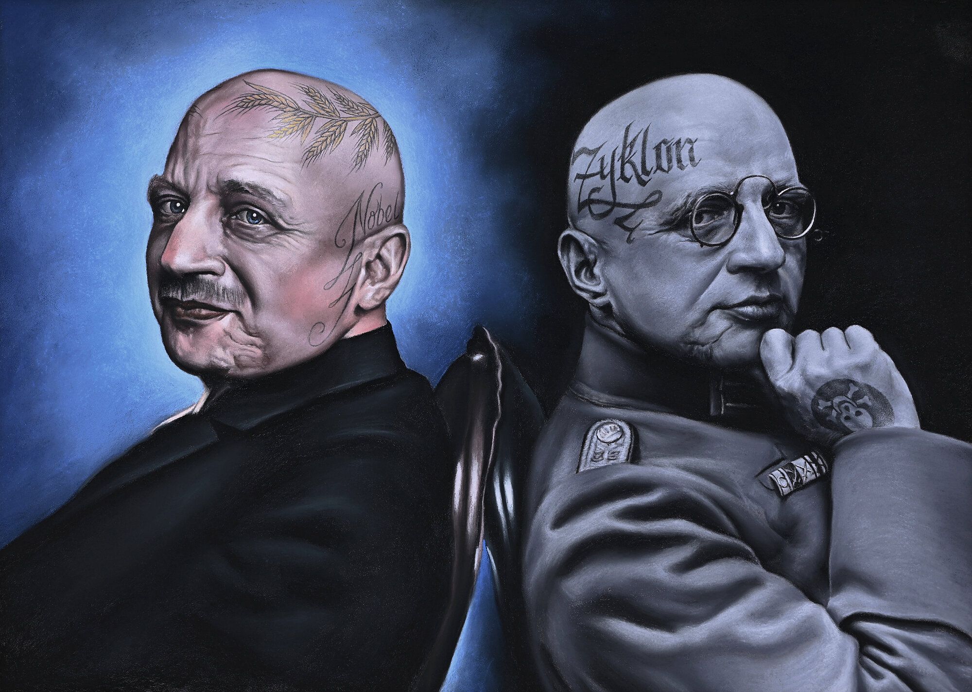 The Haber Process — Soft pastel on paper by Cias